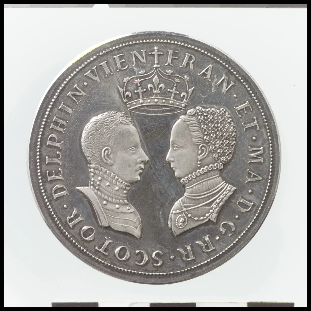 Marriage of Mary, Queen of Scots (1558) by Jean-Baptiste Salmson, metalwork, 1827-1846