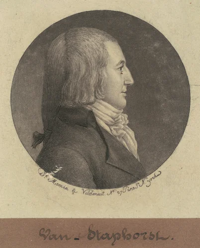 Van Staphorst by Charles B. J. Févret de Saint-Mémin, print, 1796-1797