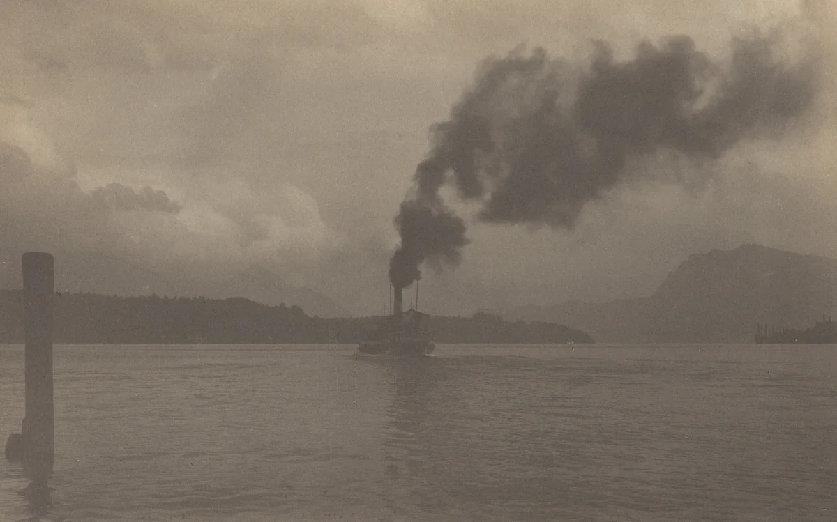 Twilight by Alfred Stieglitz, photograph, 1894