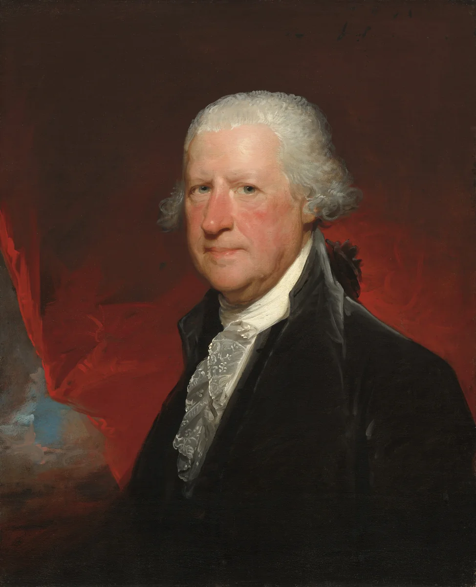 Edward Shippen by Gilbert Stuart, painting, 1796