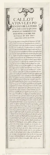 Beleg van Saint Martin op het Île de Ré, juli-november 1627 (tekst, deel linksboven) by anonymous, print, 1629-1631