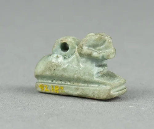 Amulet of a Recumbent Ram by Egyptian, metalwork, -1069--332