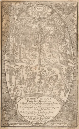 Paradisi in Sole. Paradisus Terrestris by John Parkinson, book, 1629