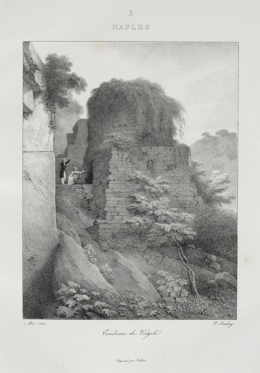 Voyage en Italie en 1822 by Jean Baptiste Isabey, book, 1833