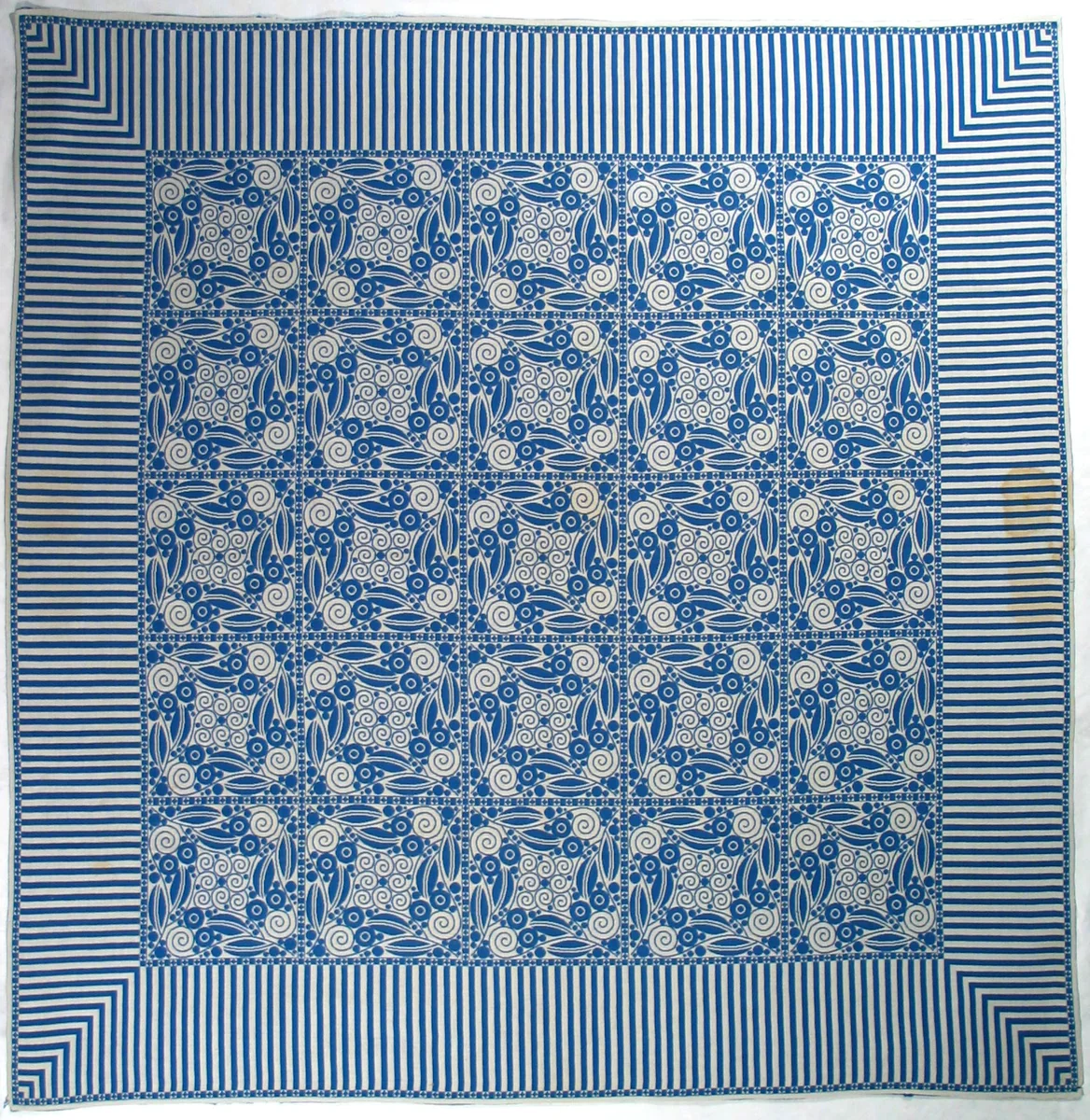 Tablecloth by Josef Hoffmann, Berthold Löffler, design, 1905