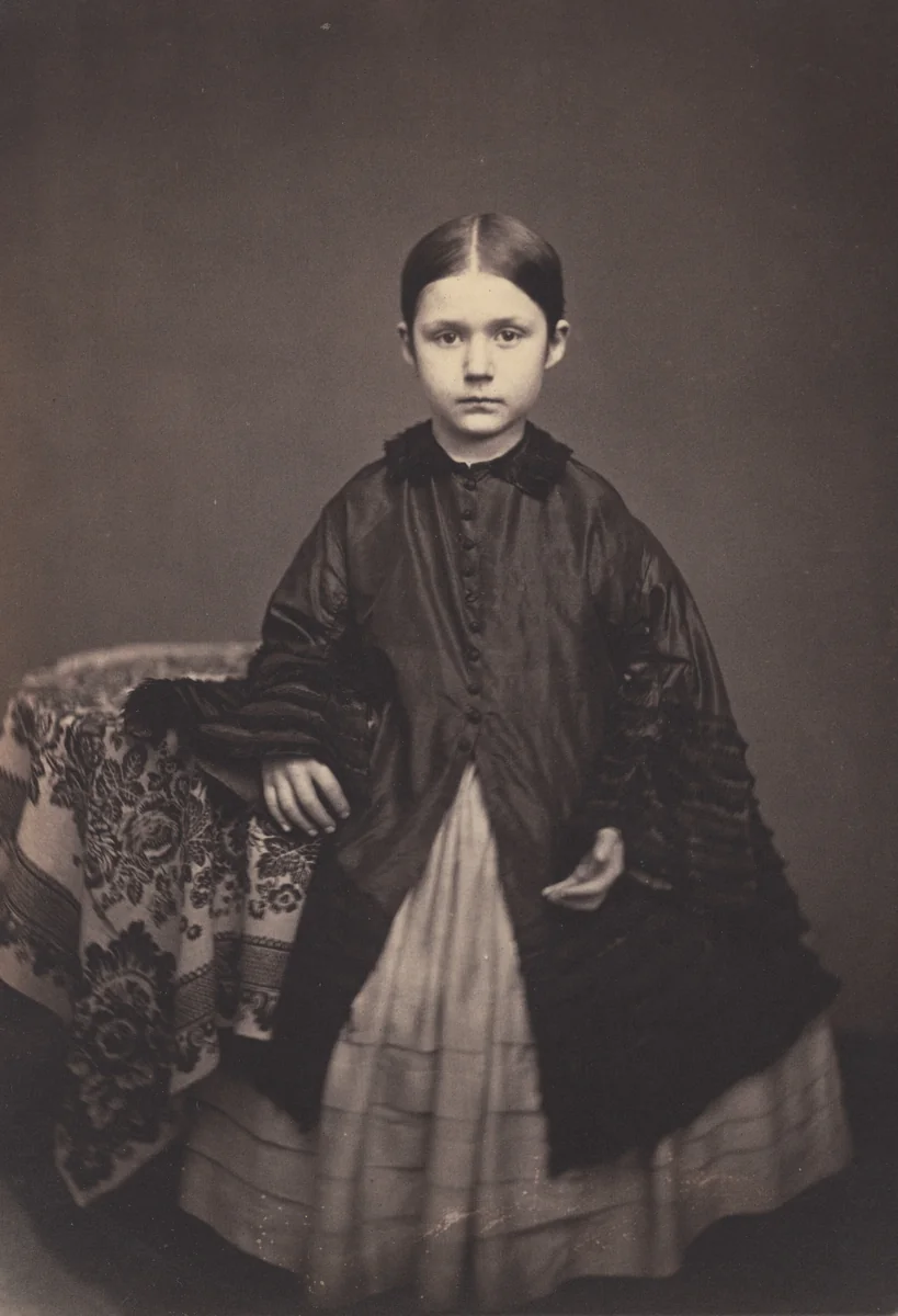 Portrait of a Girl by Oliver Willard, photograph, 1852-1862