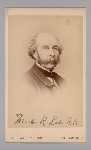 [Frederick Richard Lee] by John and Charles Watkins, photograph, 1860-1869