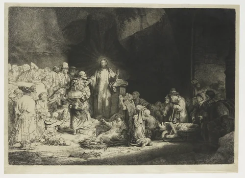 The Hundred Guilder Print by Rembrandt van Rijn, print, 1775