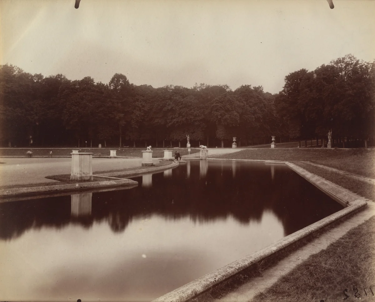 Saint-Cloud by Eugène Atget, photograph, 1922