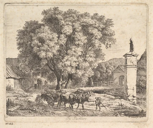 In Buchberg by Johann Christoph Erhard, print, 1817