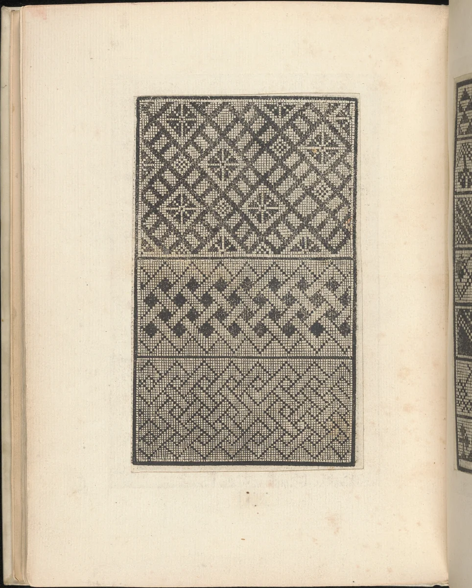 Esemplario di lavori, page 12 (verso) by Nicolò Zoppino, book, 1529