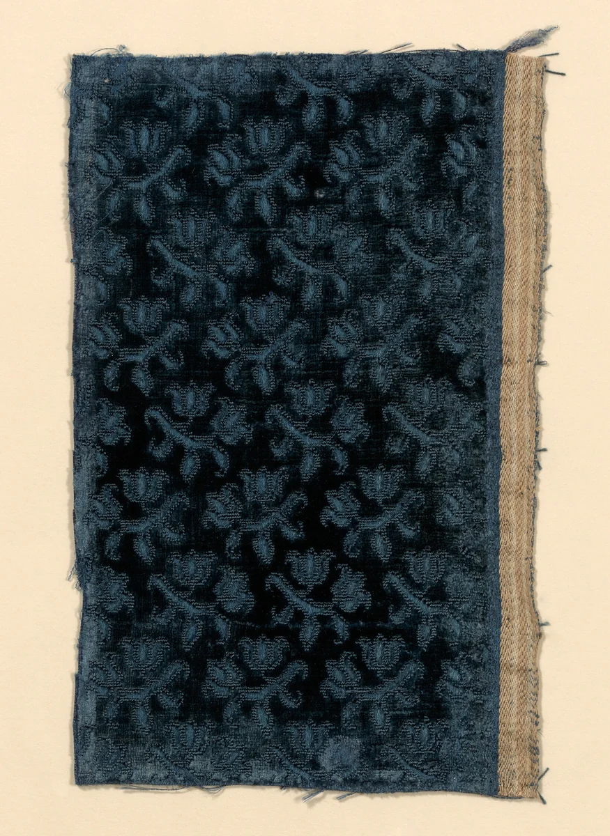 Fragment by Italy, textile, 1601-1650