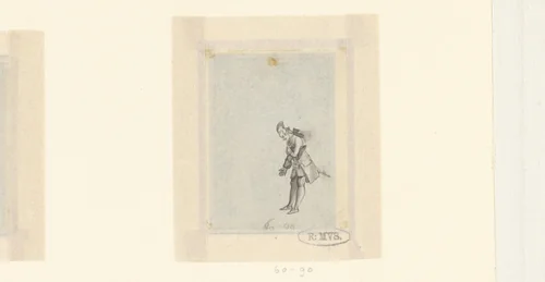 Buigend heertje by Sigmund Ferdinand von Perger, drawing, 1788-1841