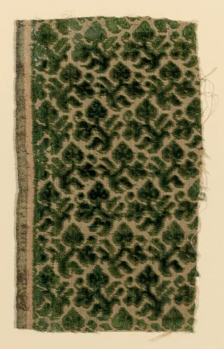 Fragment by Italy, textile, 1600-1625