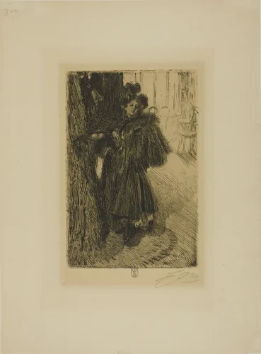 Effet de Nuit II by Anders Zorn, print, 1895