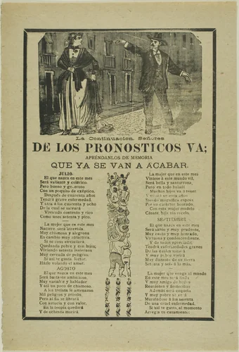 The Continuation, Sirs, of the Forecasts... by José Guadalupe Posada, print, 1871-1913