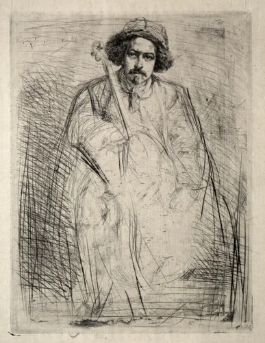 Becquet by James McNeill Whistler, print, 1871