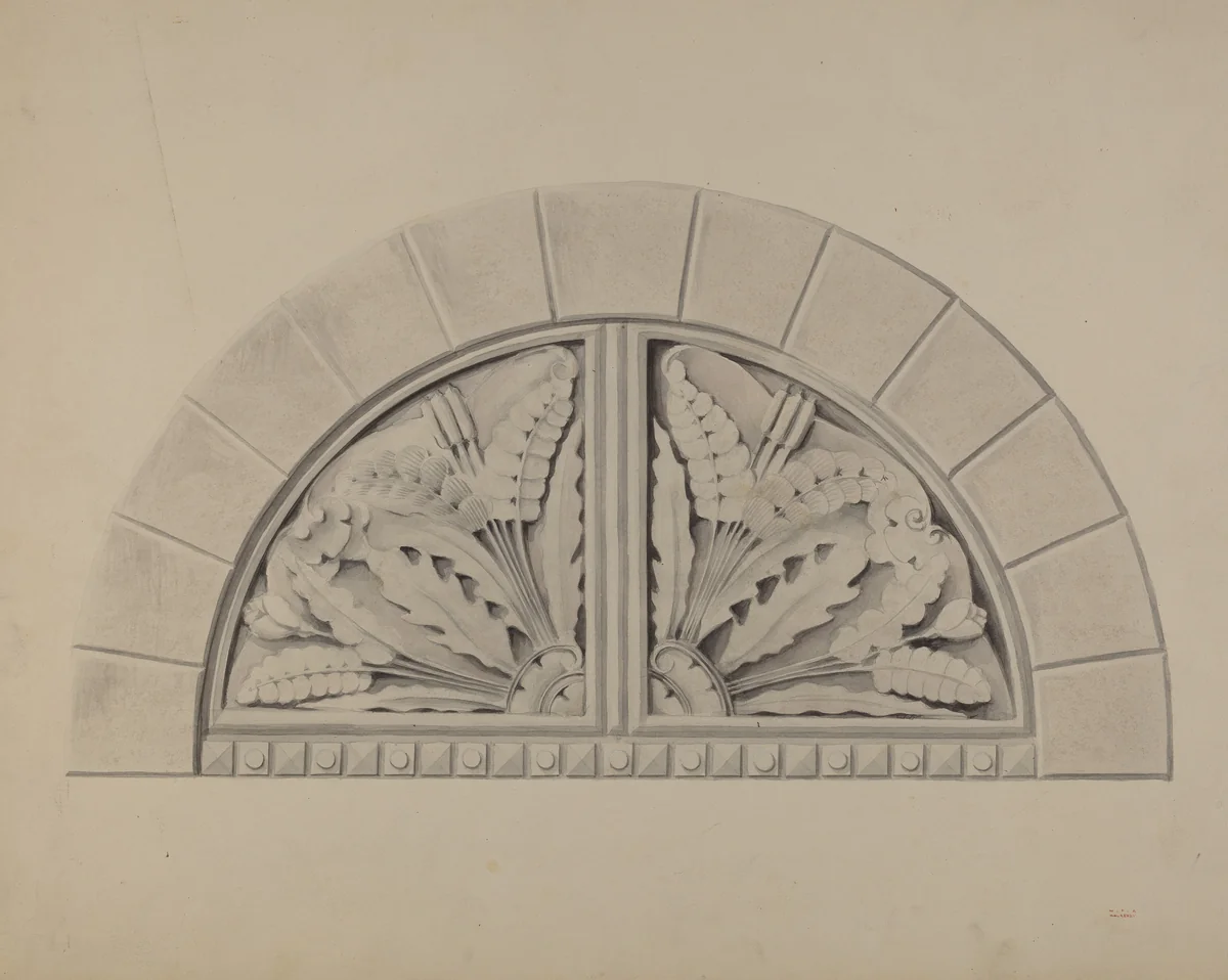 Architectural Ornament by William Kerby, index of american design, 1936