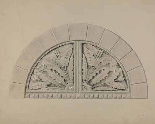 Architectural Ornament by William Kerby, index of american design, 1936