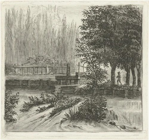 Sluis by Louis Bernard Coclers, print, 1756-1817