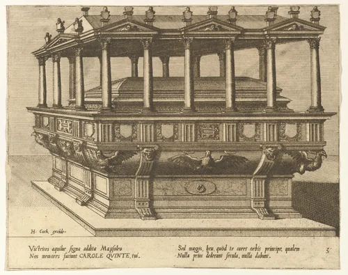 Cœnotaphiorum (3) by Hans Vredeman de Vries, print, 1563