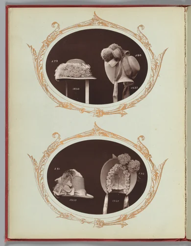 [Hats J79-J80]; [Hats J81-J82] by William Charles Brown, book, 1888