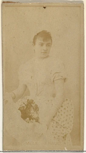 Mlle. Renaud, from the Actors and Actresses series (N145-8) issued by Duke Sons & Co. to promote Duke Cigarettes by W. Duke, Sons & Co., photograph, 1890-1895