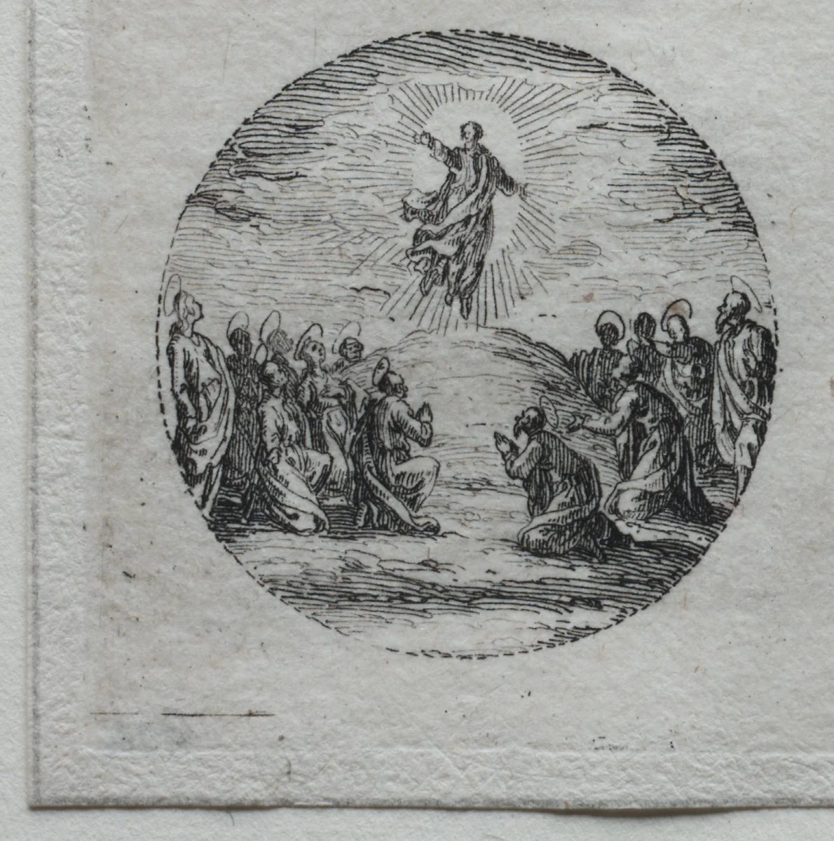 The Mysteries of the Passion: The Resurrection by Jacques Callot, print, 1631