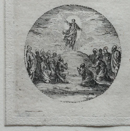 The Mysteries of the Passion: The Resurrection by Jacques Callot, print, 1631
