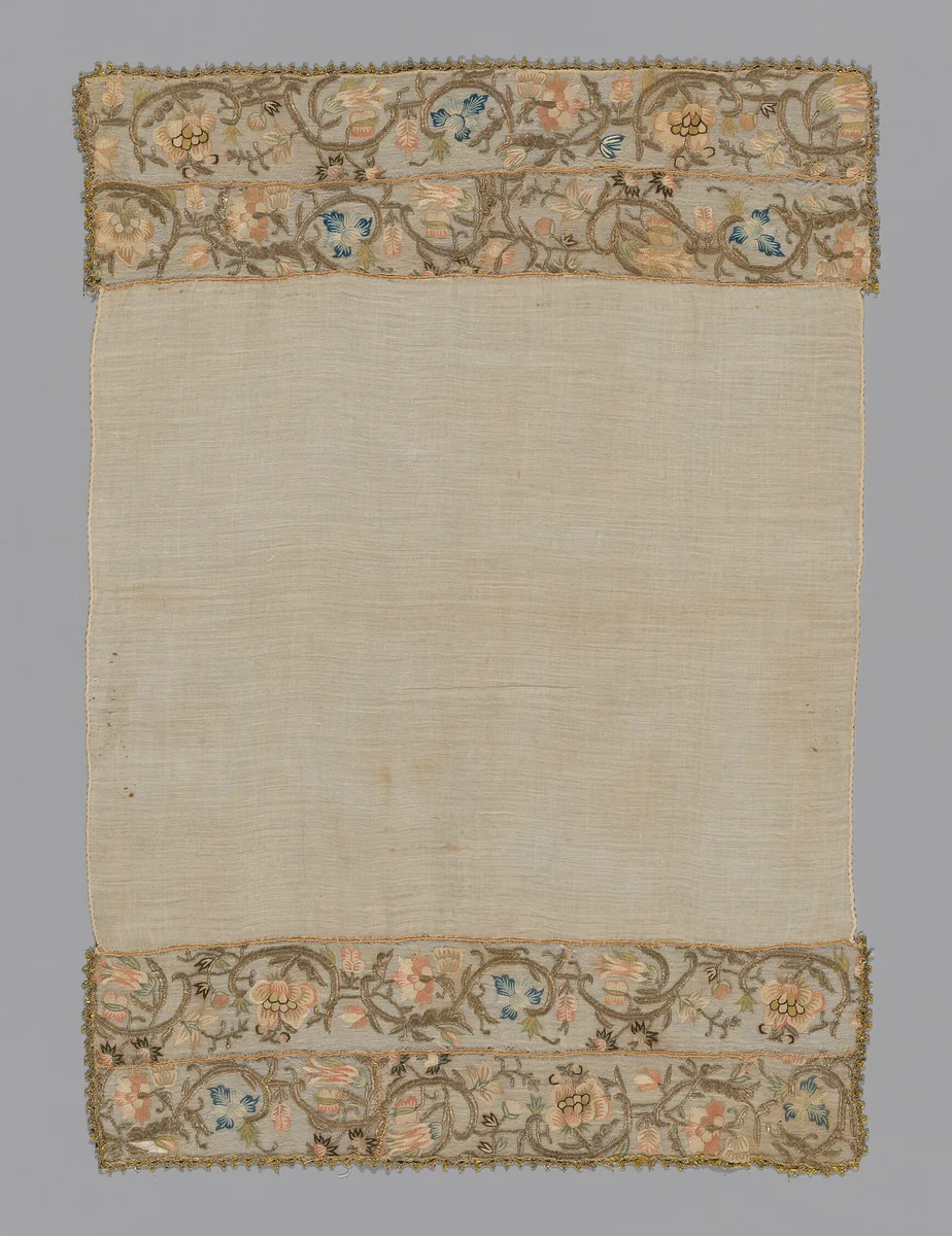 Towel or Napkin (Altered ?) by Turkey, textile, 1801-1900
