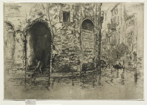 Two Doorways by James McNeill Whistler, print, 1880