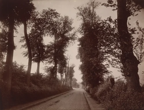 Entrée du Village de Cachan by Eugène Atget, photograph, 1925