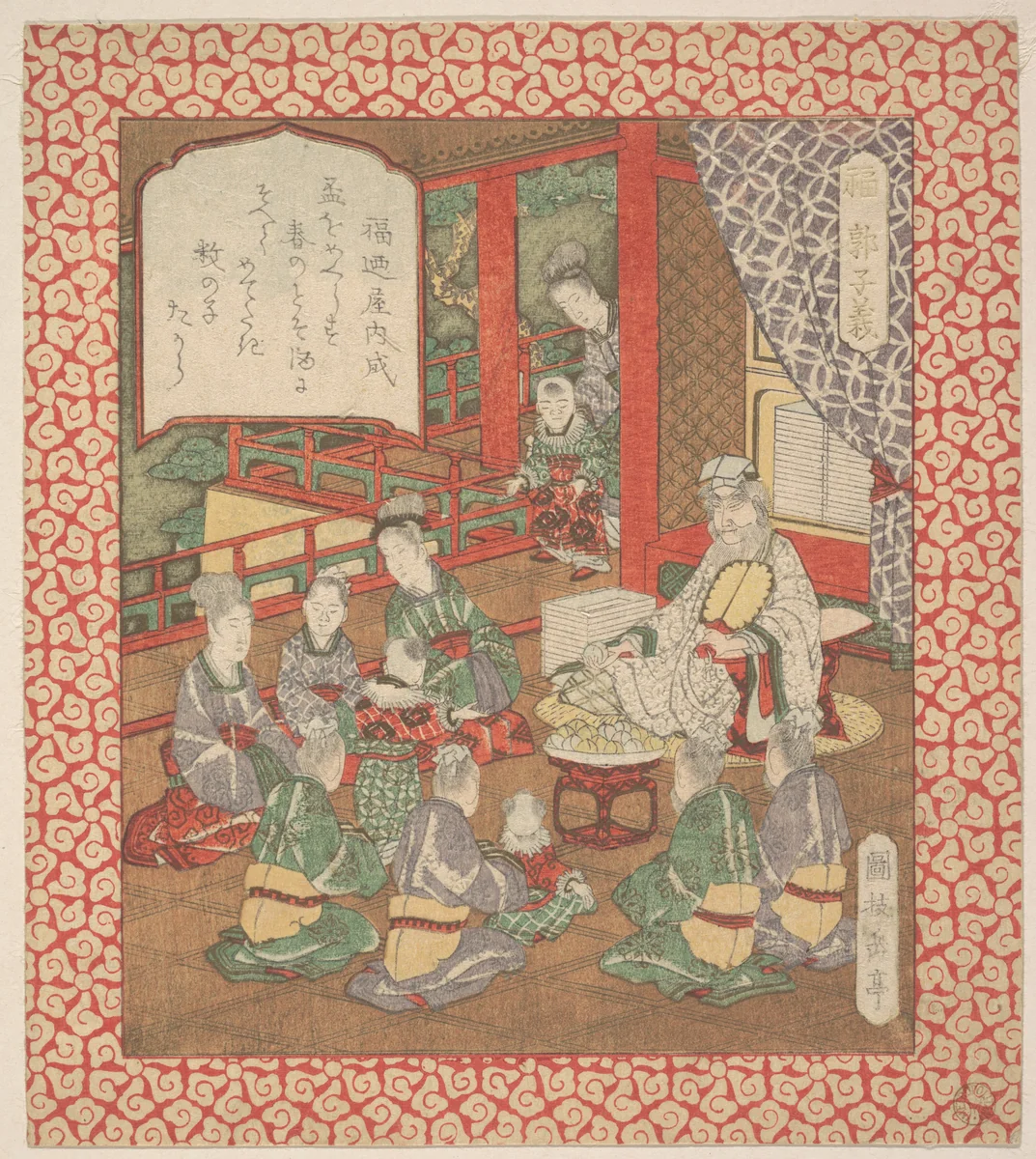 Print by Yashima Gakutei (八島岳亭), print, 1810-1830