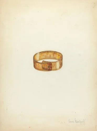 Bracelet by Anne Nemtzoff, index of american design, 1935-1942