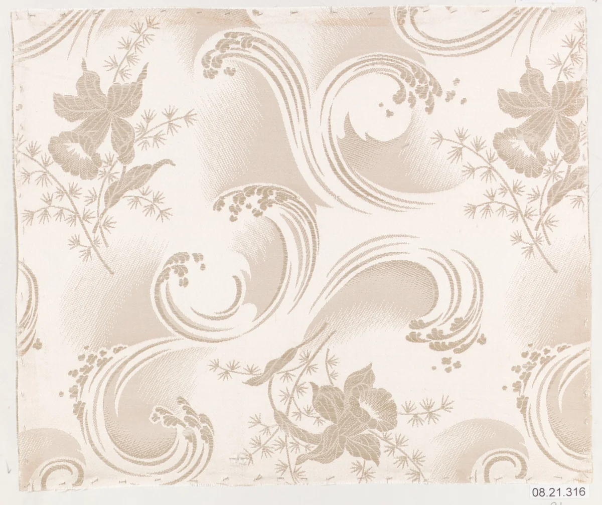 Textile sample by Unknown Designer, textile, 1900