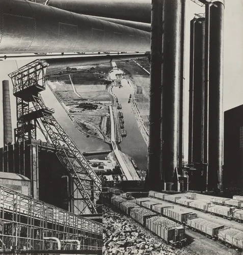 Industrial District at Gelsenkirchen by Max Burchartz, photograph, 1920