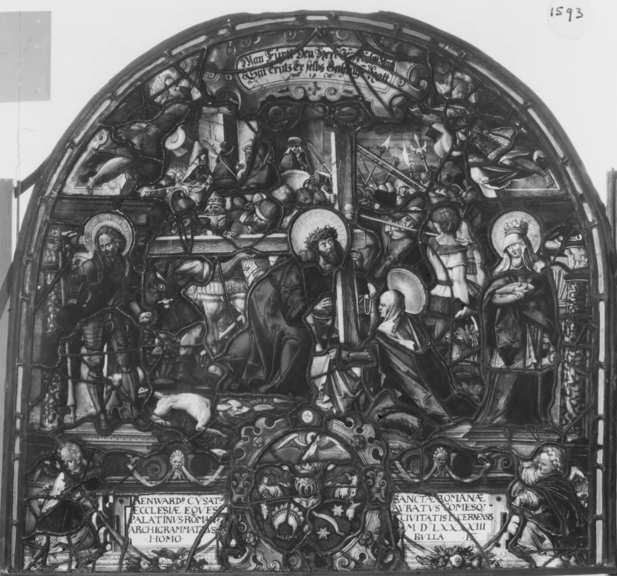 Christ Carrying the Cross by Franz Fallenter, other, 1593