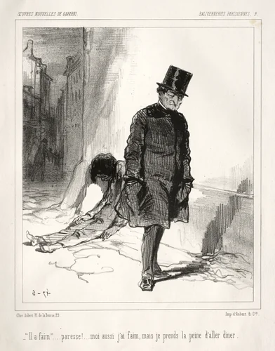 Baliverneries Parisiennes by Paul Gavarni, print, 1824-1866