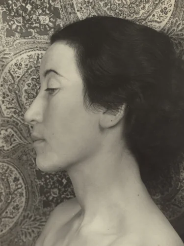 Profile of a Woman, Berlin by Grete Stern, photograph, 1928