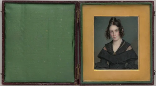 Nancy Kellogg by James Whitehorne, artwork, 1838