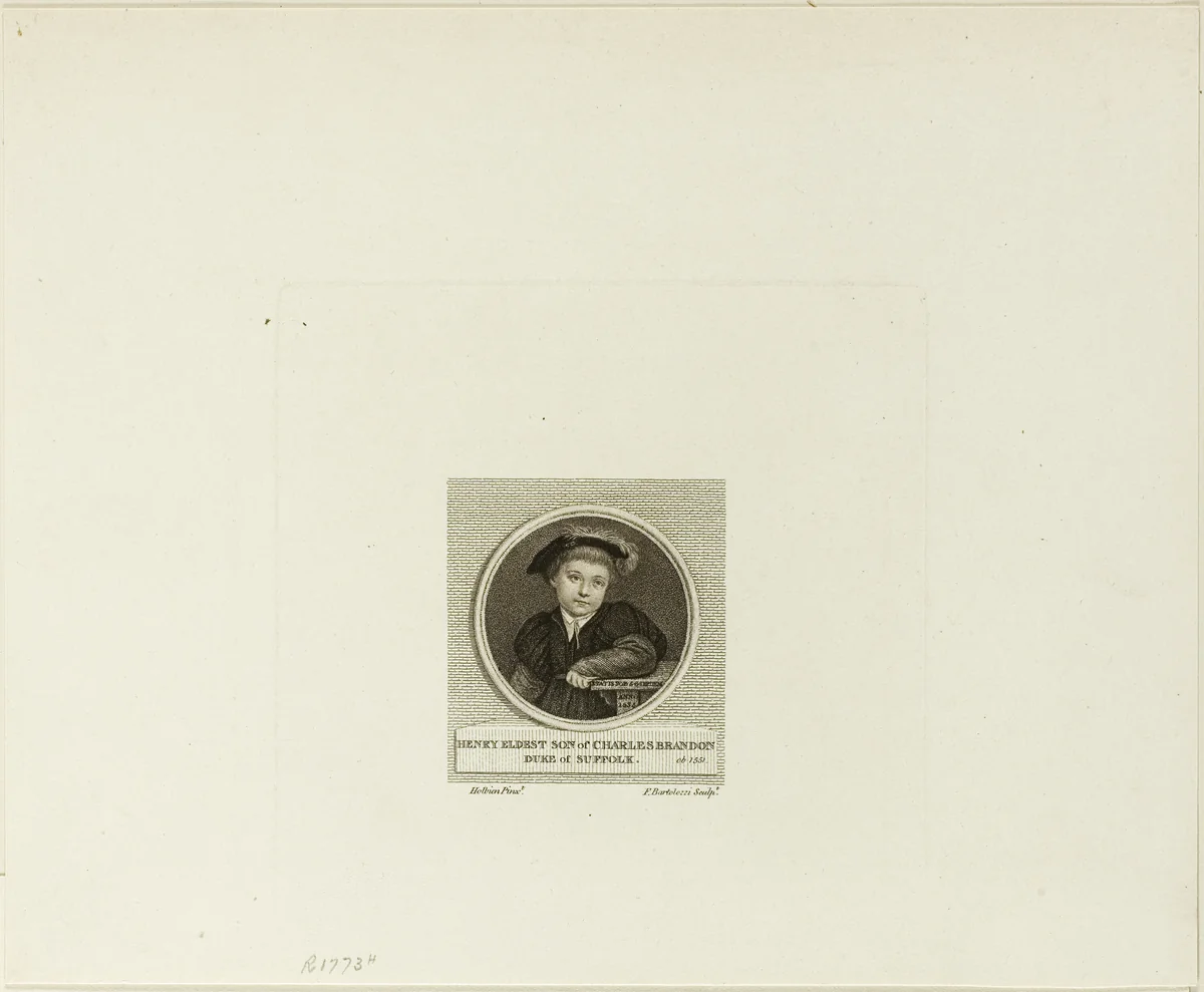 Henry Brandon by Francesco Bartolozzi, print, 1798