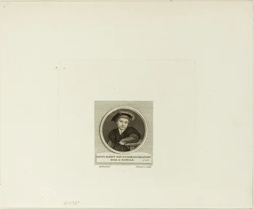 Henry Brandon by Francesco Bartolozzi, print, 1798