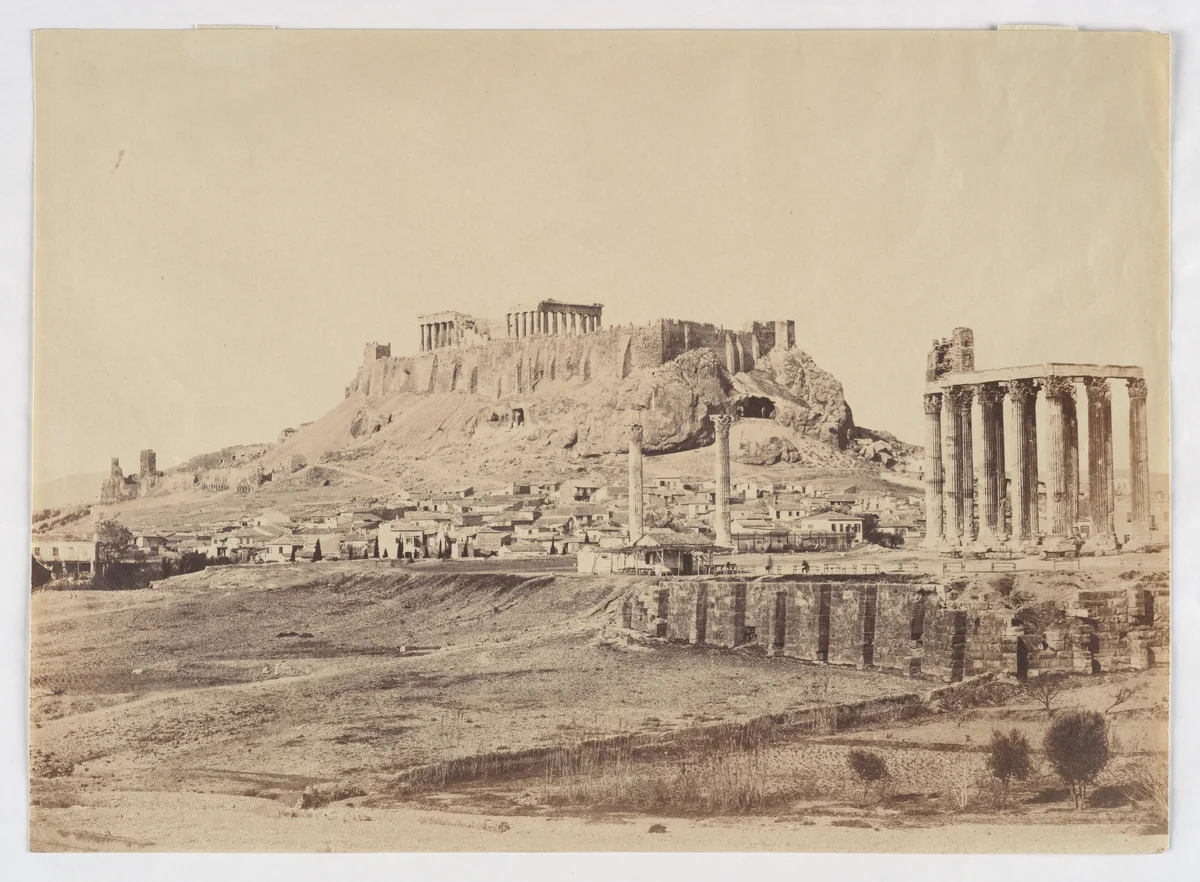 [Acropolis, Athens, Greece] by James Robertson, photograph, 1850-1855