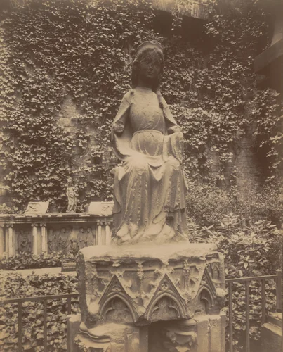 Jardin de Cluny by Eugène Atget, photograph, 1911