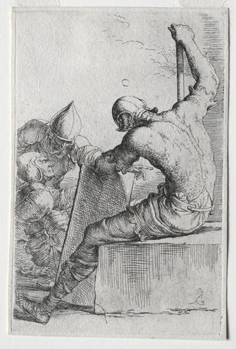 The Figurine Series: Figurine by Salvator Rosa, print, 1656-1657