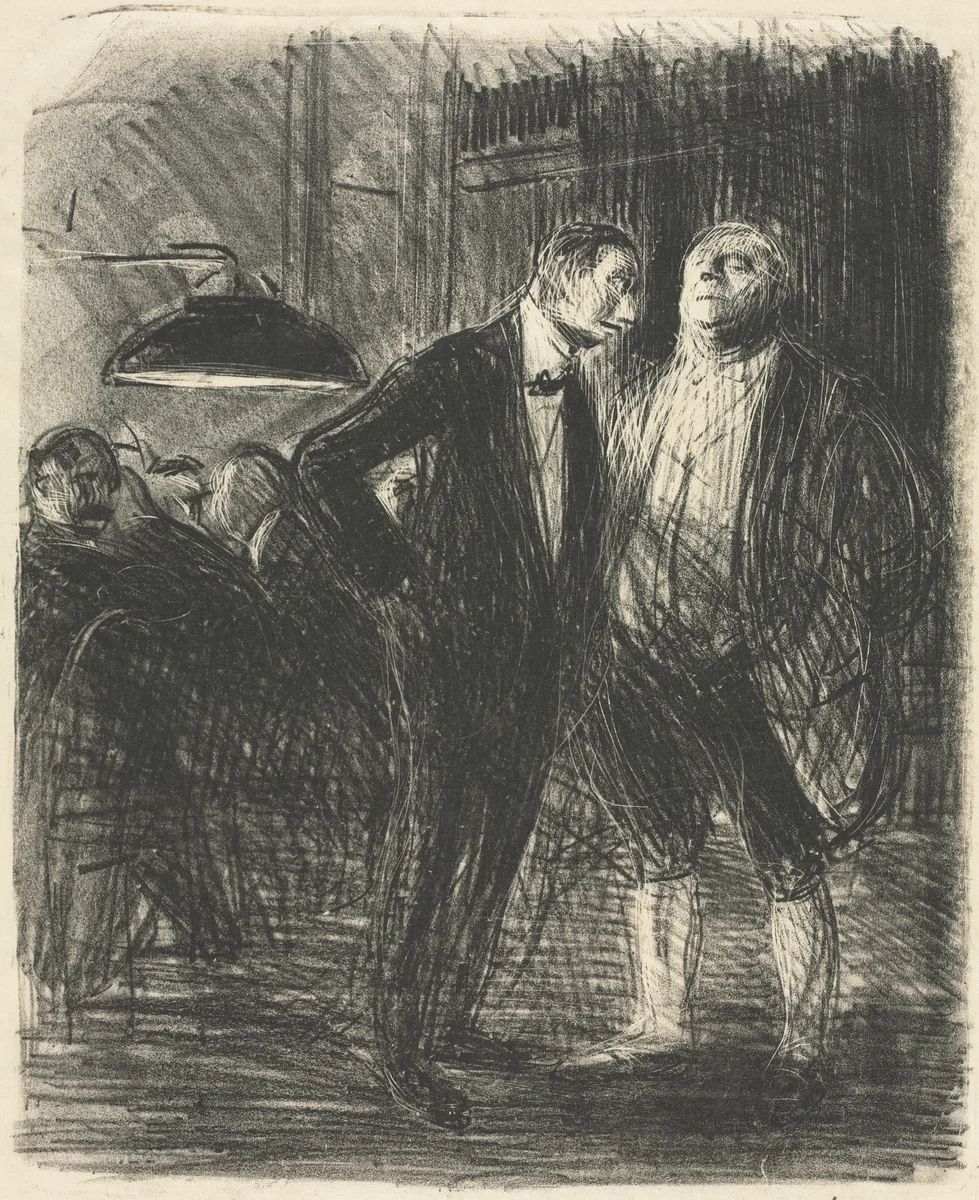 Le Decavé by Jean-Louis Forain, print, 1879-1921