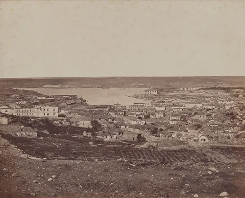 Sebastopol, From Left Attack by James Robertson; Felice Beato, photograph, 1855-1856