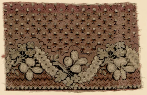 Fragment by France, textile, 1750-1775