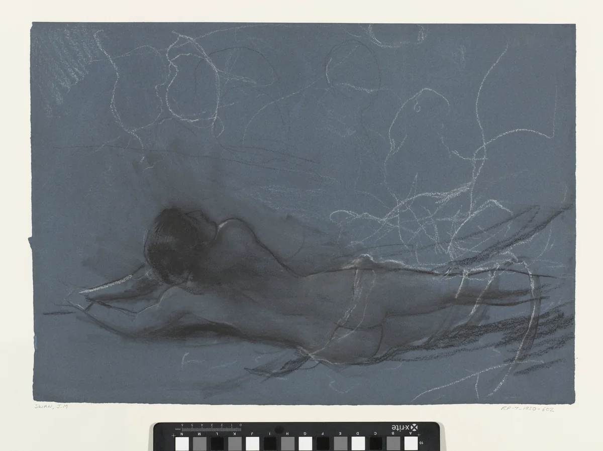 Andromeda (schets) by John Macallan Swan, drawing, 1857-1910