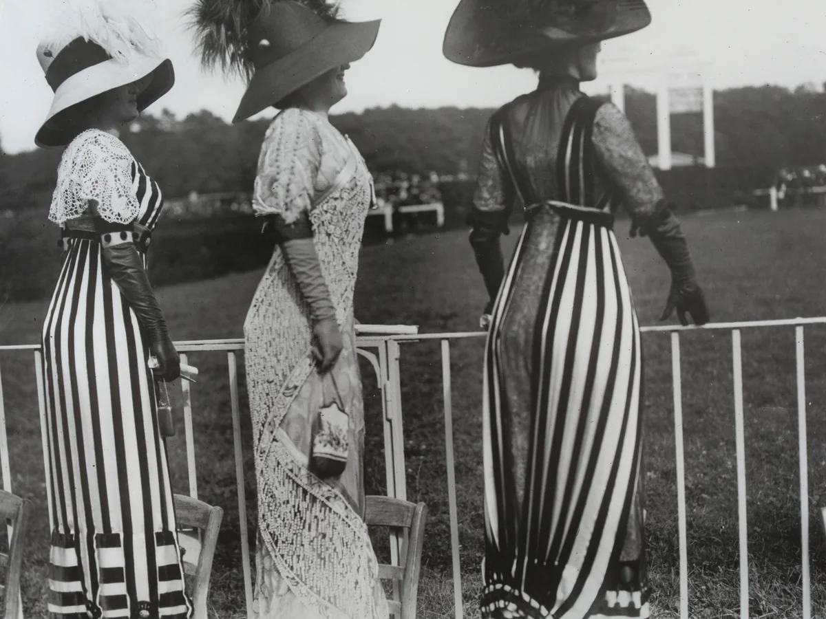 The Race Course at Auteuil, Paris by Jacques-Henri Lartigue, photograph, 1910
